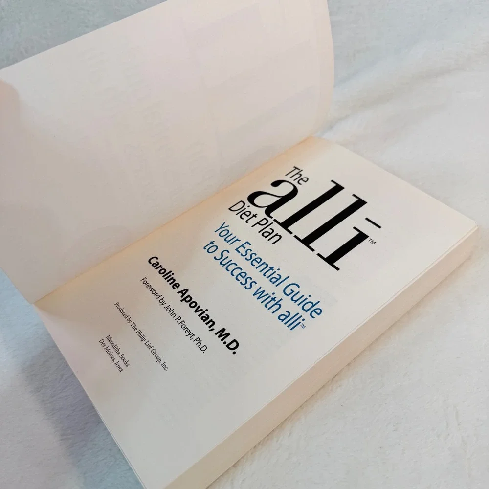 The Alli Diet Plan Book Caroline Apovian MD Weight Loss Guide Recipes‎